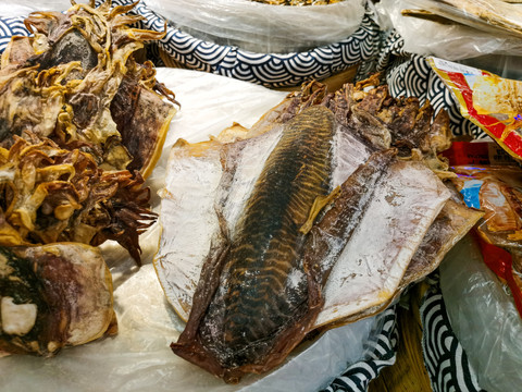 墨魚干