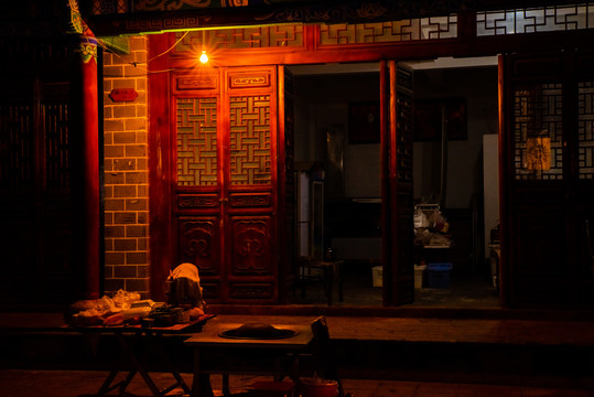 古鎮(zhèn)夜景