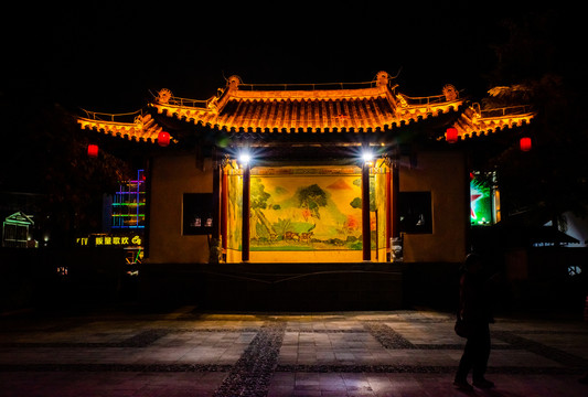 古鎮(zhèn)夜景
