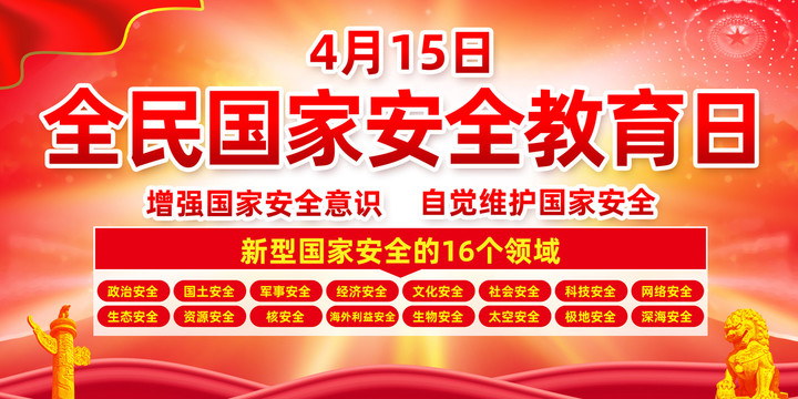 國家安全16個(gè)領(lǐng)域