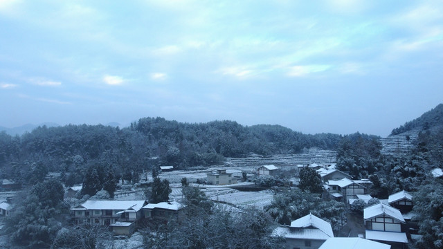 小镇乡村农村风光