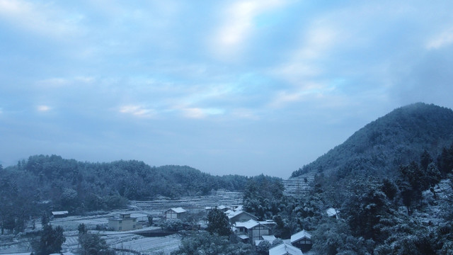 小镇乡村农村风光