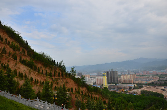 宝鸡全景