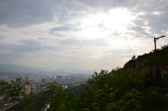 宝鸡全景