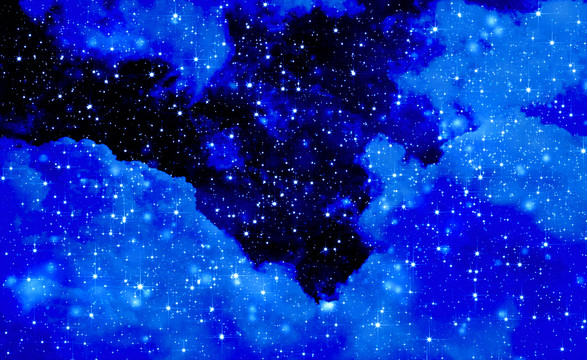 藍色星空