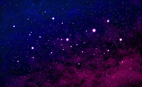 漸變星空