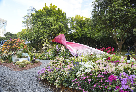 花卉景觀展示