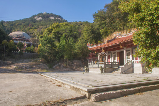 一片寺五峰山景观