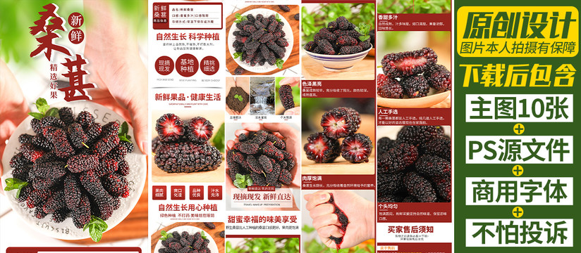 桑葚詳情頁
