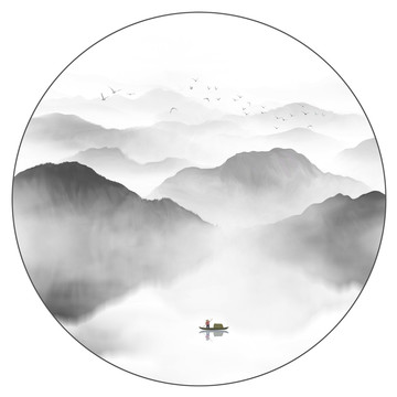 水墨山水