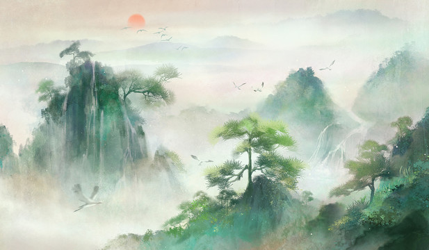 山水畫