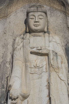 石佛古像