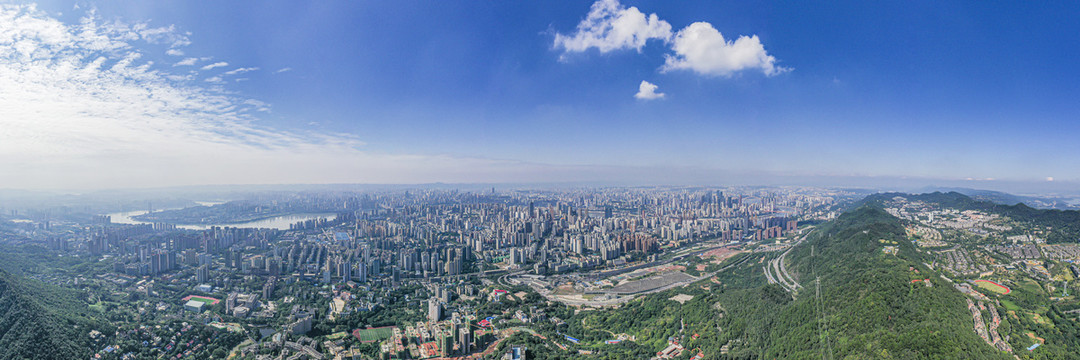 重庆城市风光全景