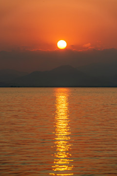 山海日出