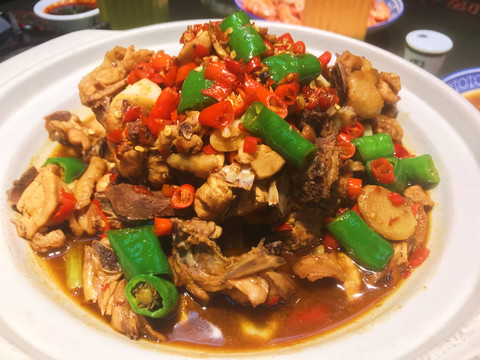 口味大盆雞