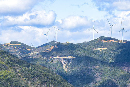 高山风力发电场