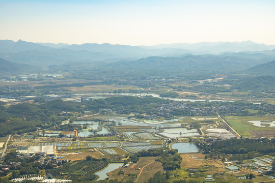 远眺远山