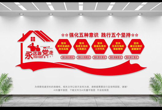 五種意識(shí)五個(gè)堅(jiān)持