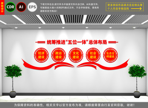 五位一體黨建文化墻