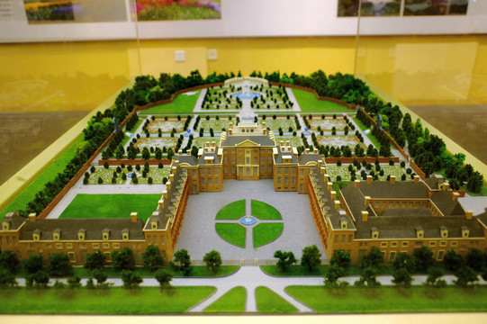 荷兰赫特洛宫苑模型