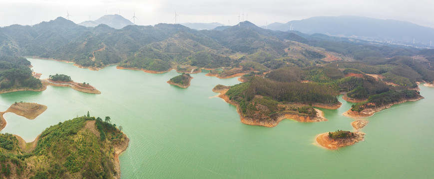 钟山碧溪湖龟石水库