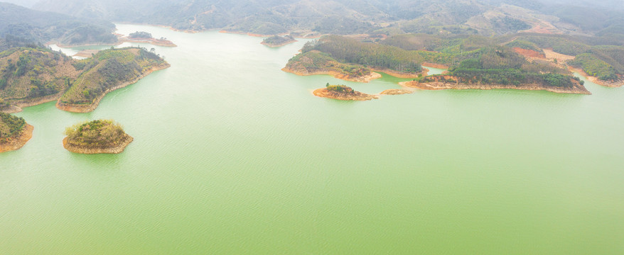 钟山碧溪湖龟石水库