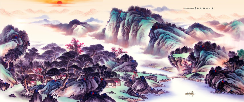 古典山水畫