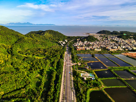 珠海淇澳岛风光