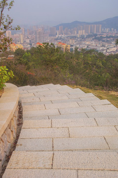 石材步道台阶