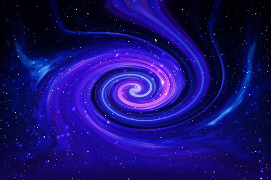 星空旋渦背景