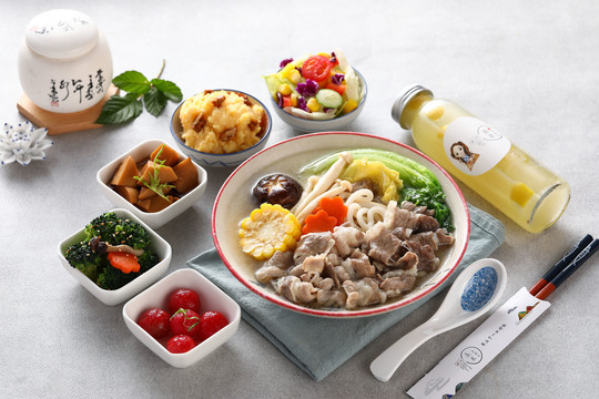 肥牛烏冬面定食