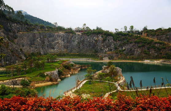 重庆铜锣山矿山公园