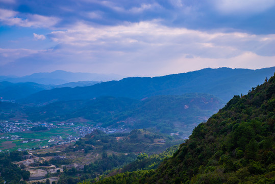 云南普洱山森林公园