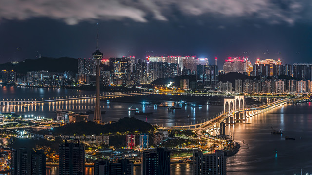 澳门夜景