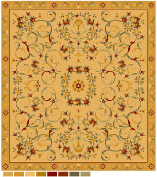 欧式风格地毯