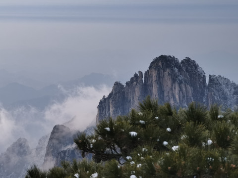 黄山群峰顶