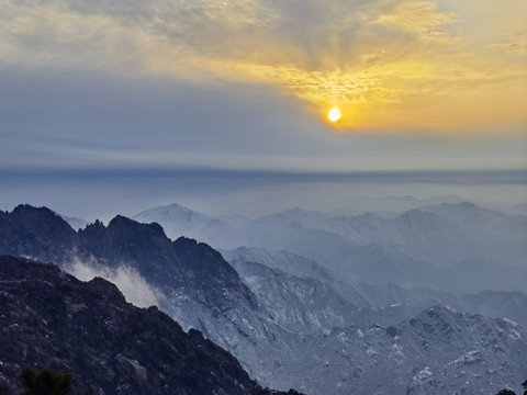 黄山群峰顶