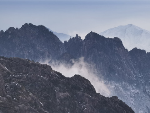 黄山群峰顶