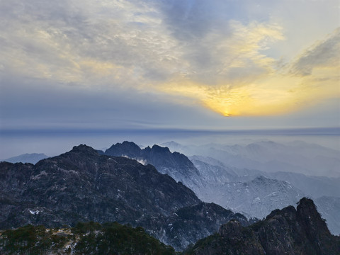 黄山群峰顶