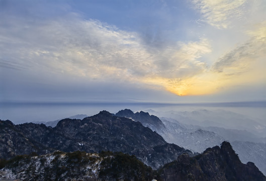 黄山群峰顶