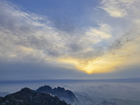 黄山群峰顶