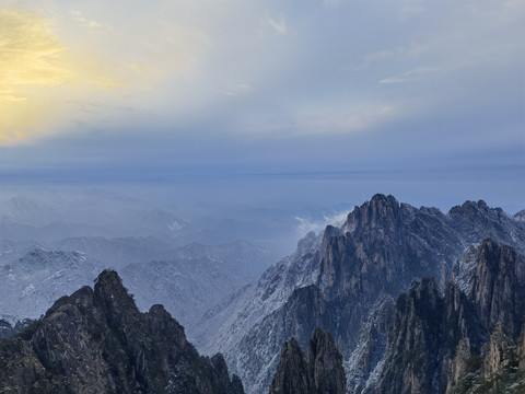 黄山群峰顶