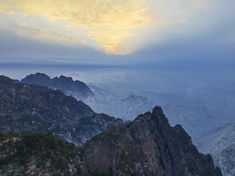 黄山群峰顶