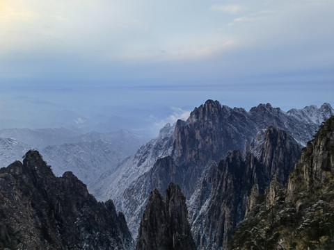 黄山群峰顶