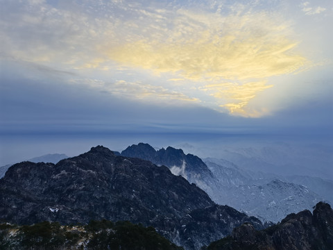 黄山群峰顶