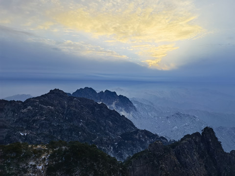 黄山群峰顶