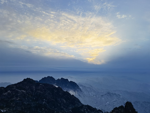 黄山群峰顶