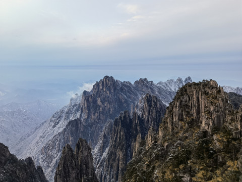 黄山群峰顶