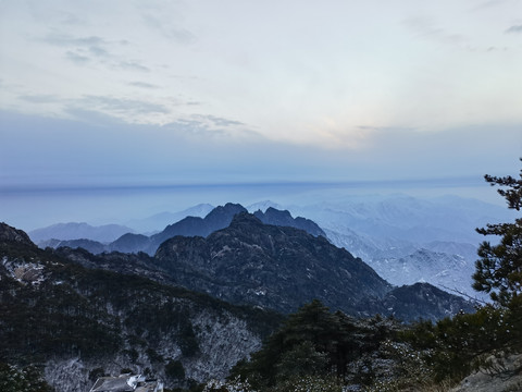 黄山群峰顶