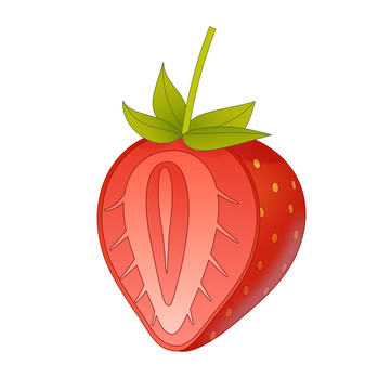 半颗草莓